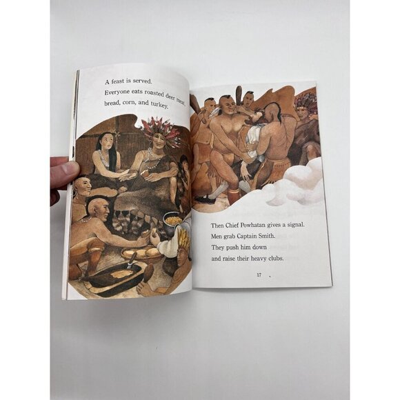 VTG Book The True Story Of Pocahontas By Lucille Penner Step Into Reading: Grade - Picture 6 of 9